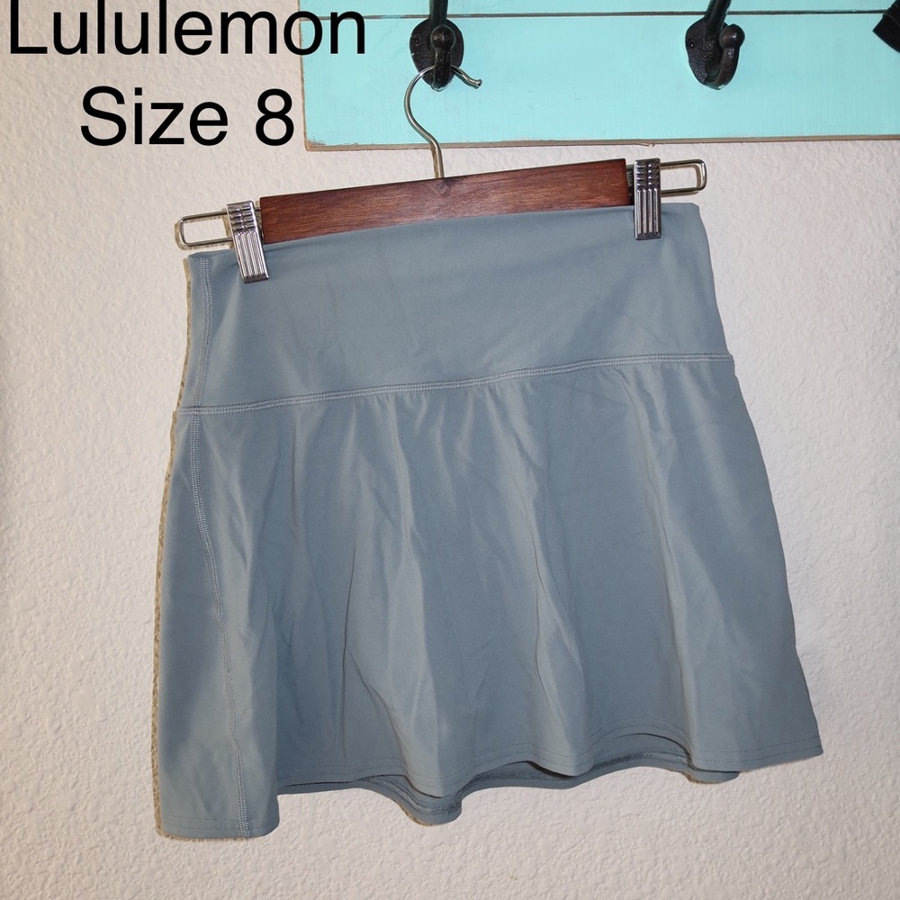 Lululemon Athletica Women's Blue Mini Skirt